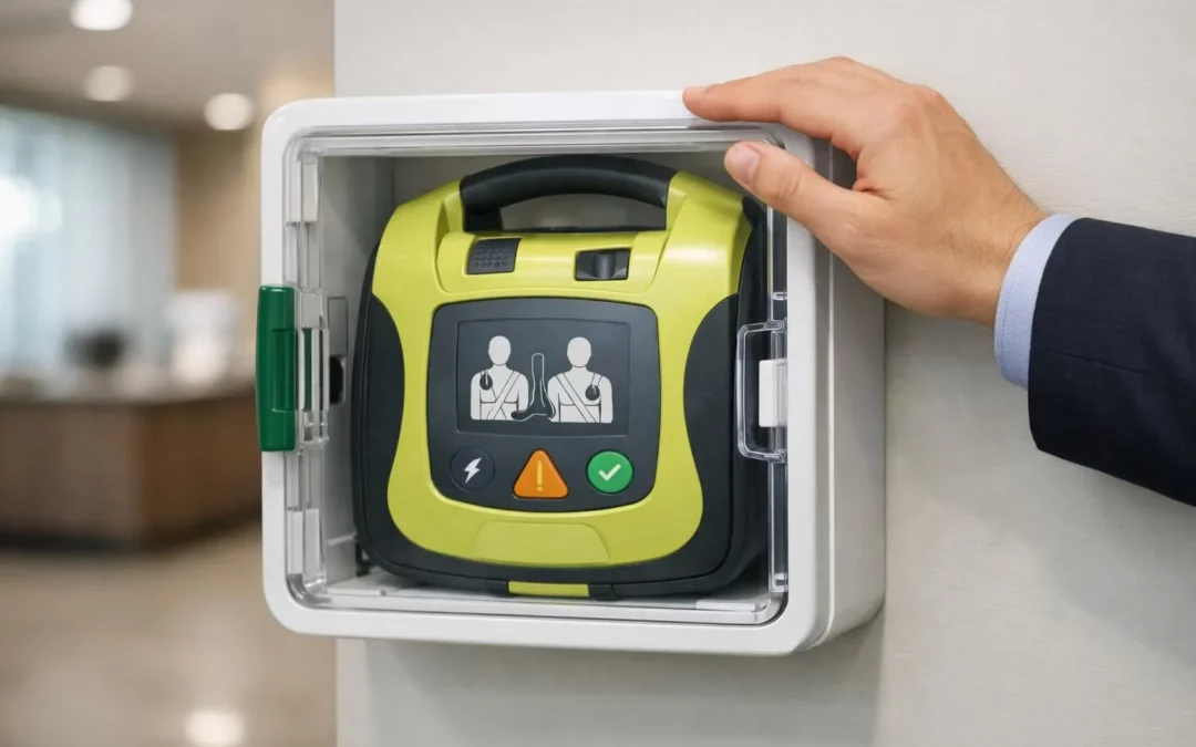 Défibrillateur obligation, les règles à connaître en 2026